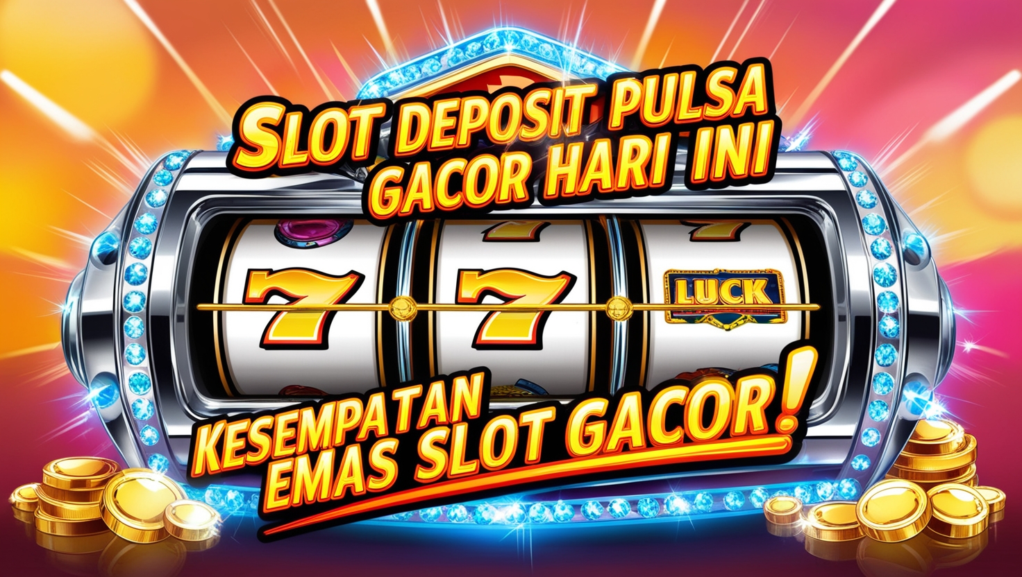 Slot Deposit Pulsa Gacor Hari Ini, Kesempatan Emas Slot Gacor!